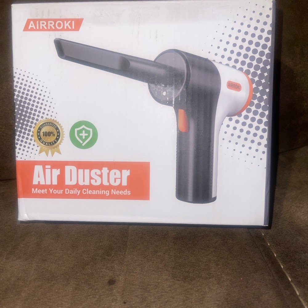 Black and White Air Duster